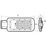 Светильники светодиодные консольные JAZZWAY PSL 07 100W 5000K GR IP65 5041097